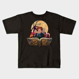 Sanderson Sisters Hocus Pocus Kids T-Shirt